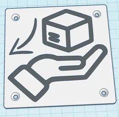 Parcel drop point sign