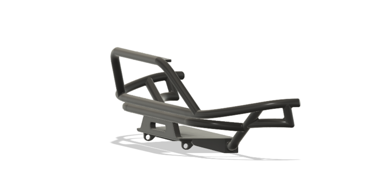 1/10 Scale LC80 Front Tube Bumper by Neily | Download free STL model ...