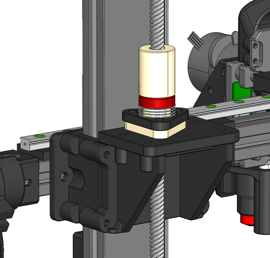 IGUS modification of the Z spindle for Anycubic Vyper