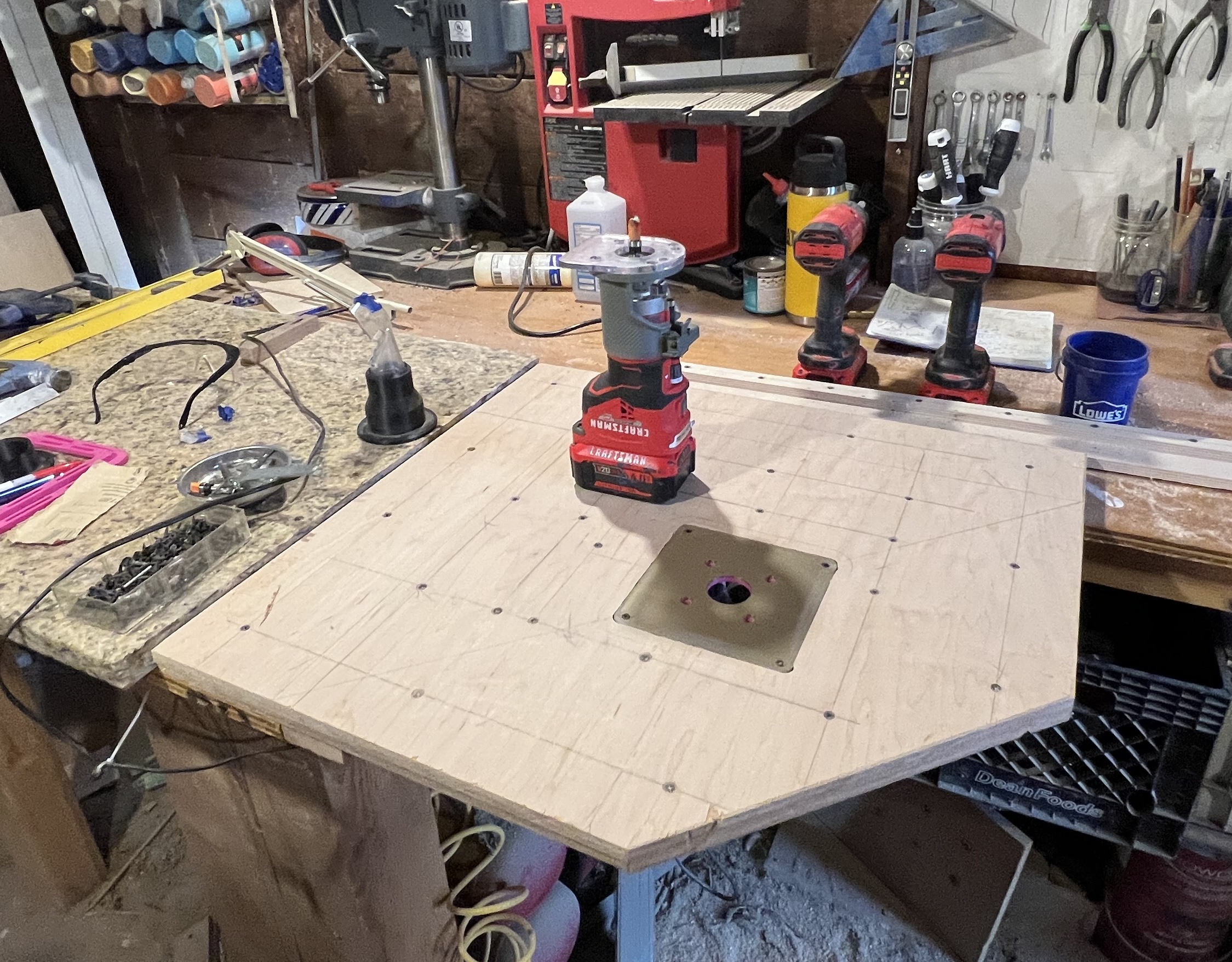 Craftsman Router Plate Insert & Templates