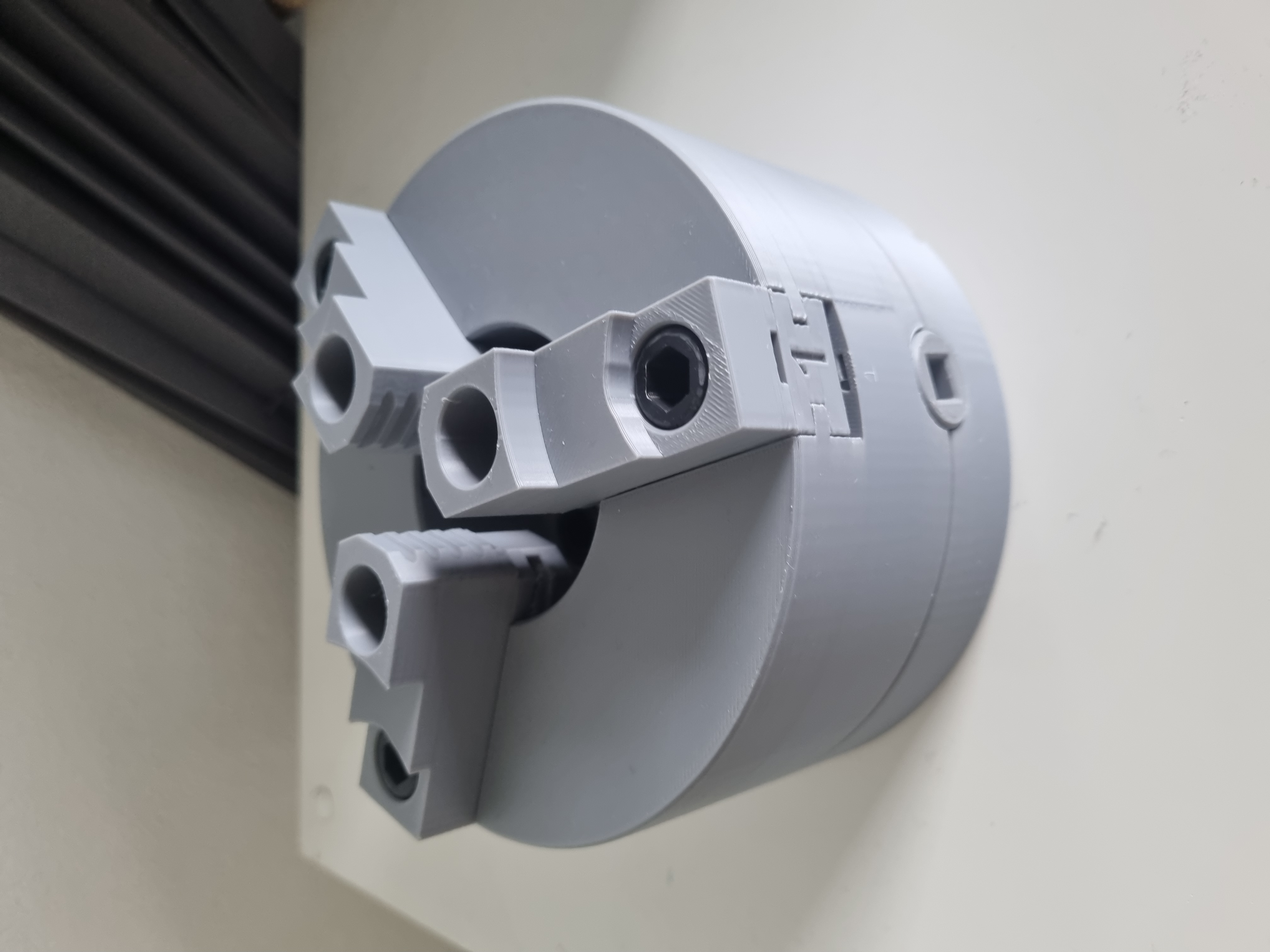 Miniatura 2 do modelo 3D CNC Lathe Chuck