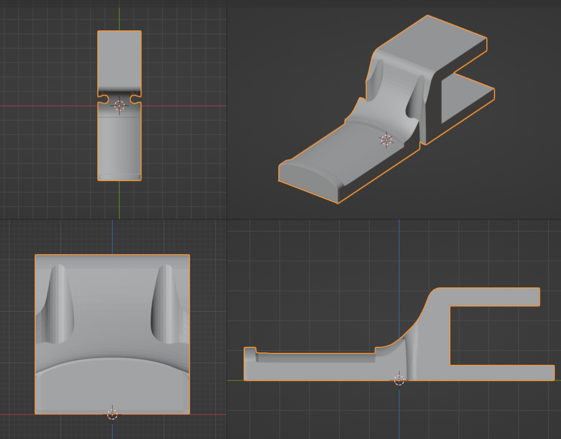 Headphones holder by Daniel Halfar Download free STL model