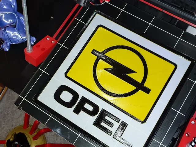 OPEL Leucht Reklame - Altes OPEL Schild