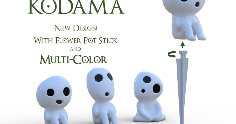 Kodama Collection (incl. Multi-Color) by Schnippi | Download free