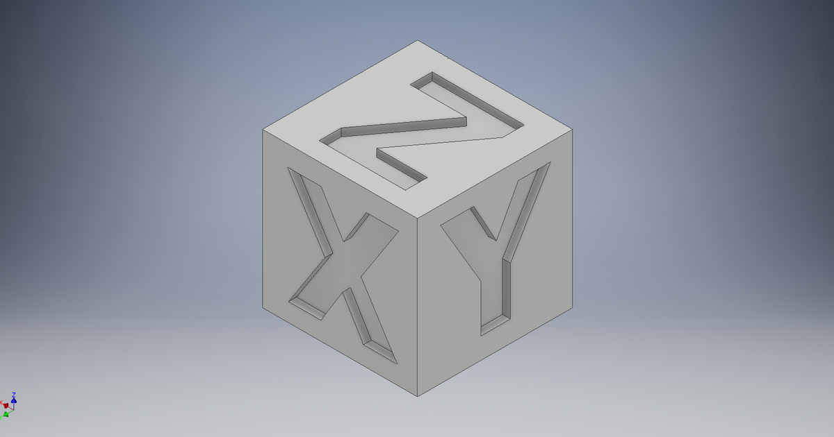 Calibration Cube by filada Download free STL model