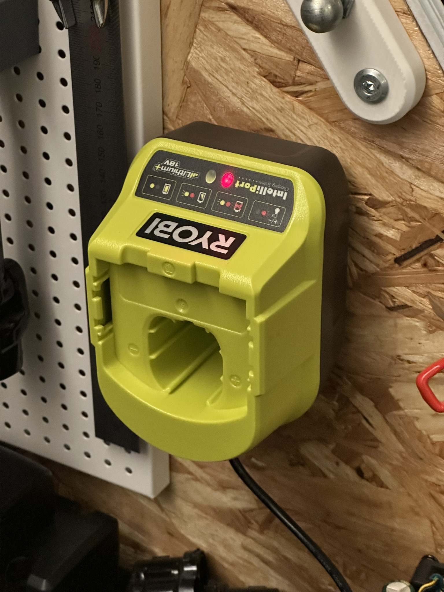 Ryobi Charger (RC18120) Inverted Wall Mount