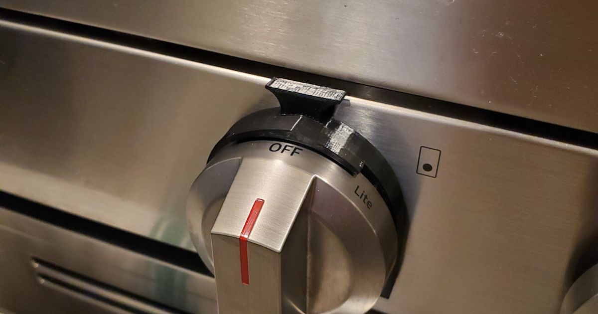 Samsung Gas Range Knob Bump Locks by rmwphd Download free STL model