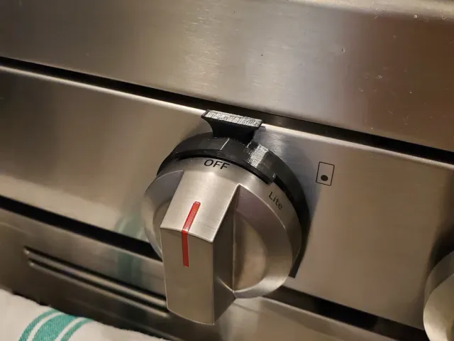 Samsung Gas Range Knob Bump Locks