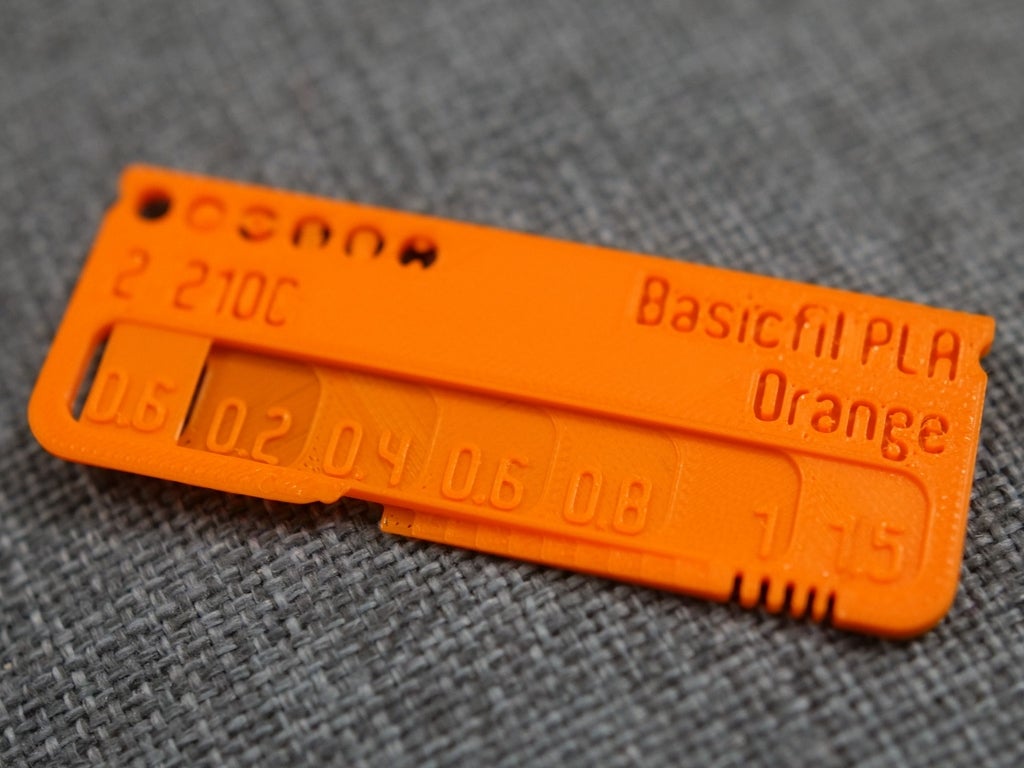 Miniatura 19 do modelo 3D Filament swatch