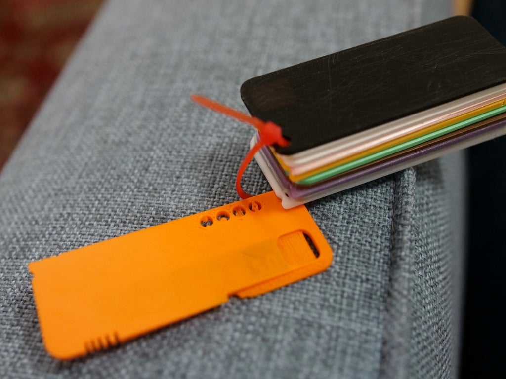 Miniatura 16 do modelo 3D Filament swatch
