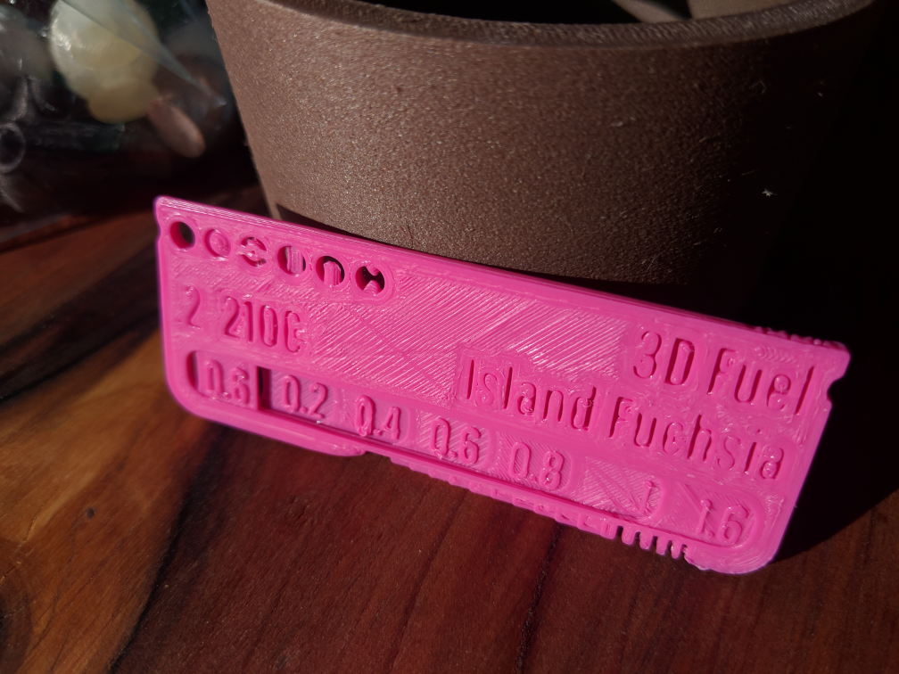 Miniatura 22 do modelo 3D Filament swatch