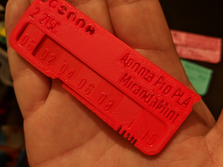 Miniatura 25 do modelo 3D Filament swatch