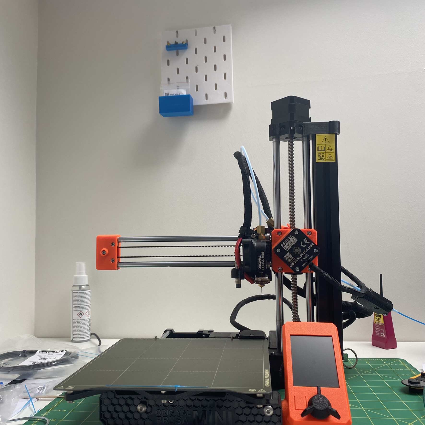 Mini pegboard set for Prusa (Mini) tools - STEP files included! by ...