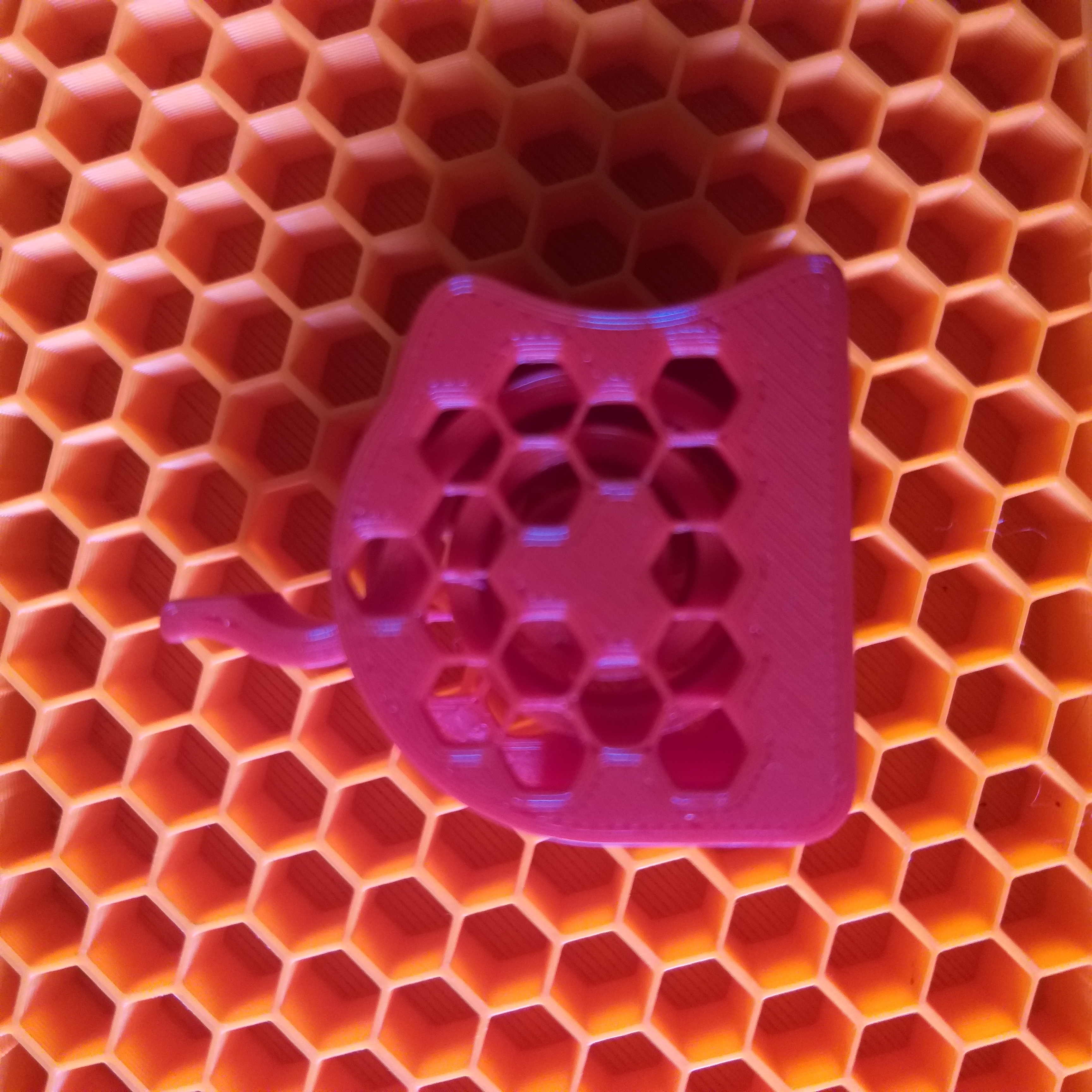 Hex pocket catapult 3D model thumbnail