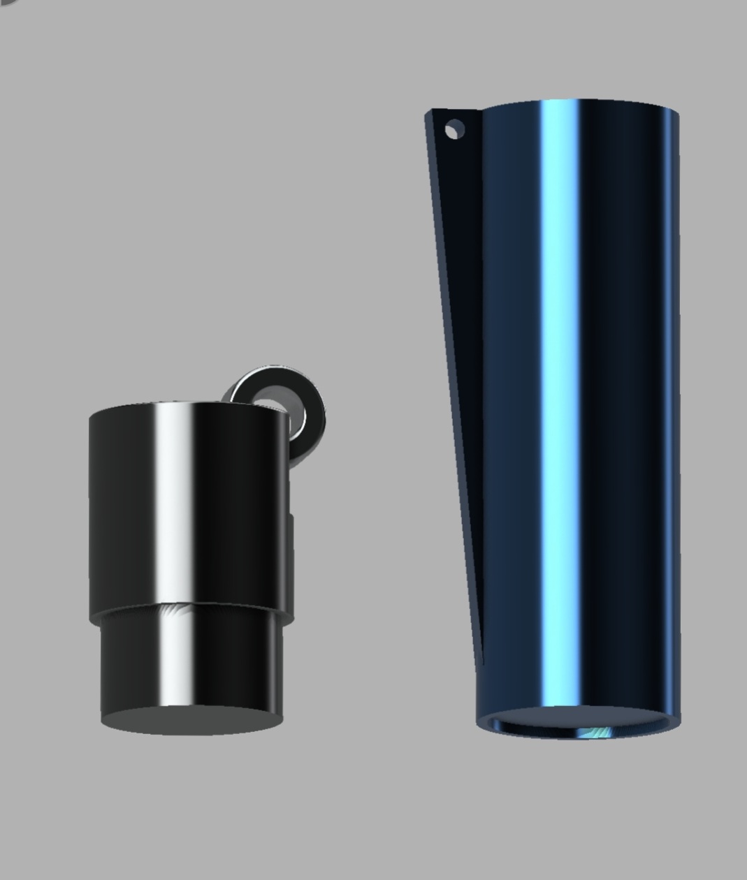 cigarette lighter shaped keychain