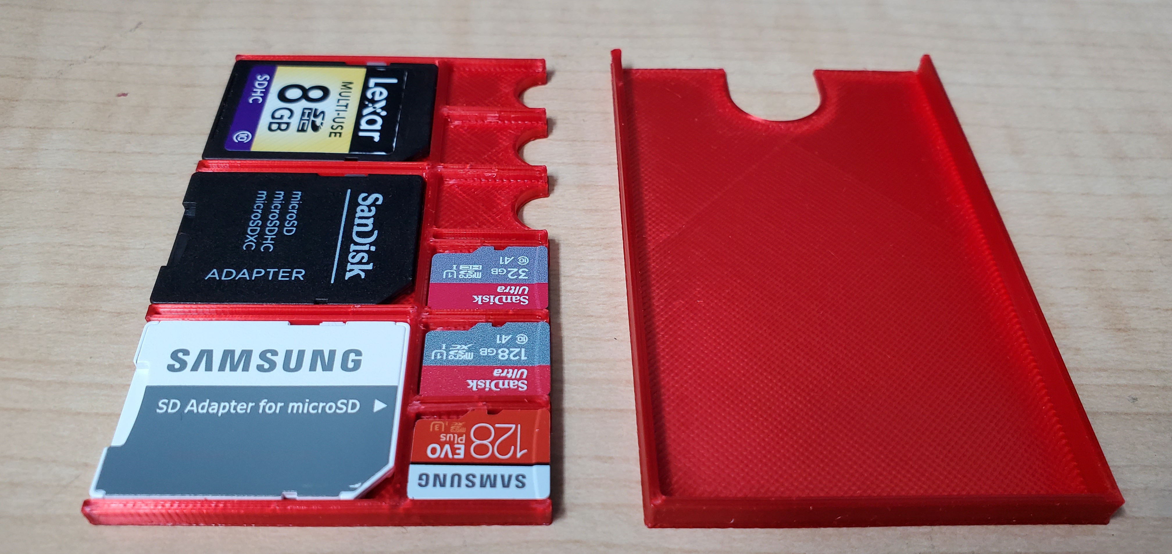 Wallet SD Card and Micro SD Card Holder