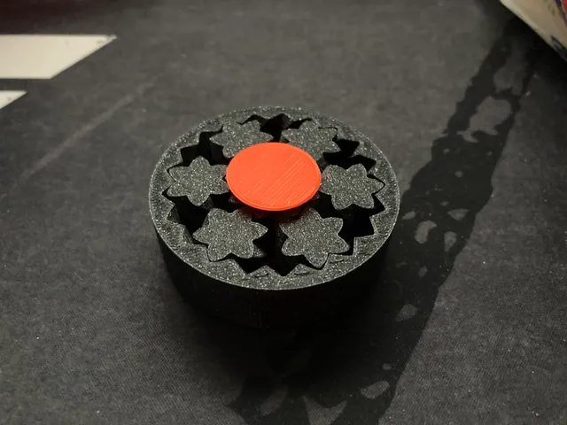 Planetary gears fidget spinner
