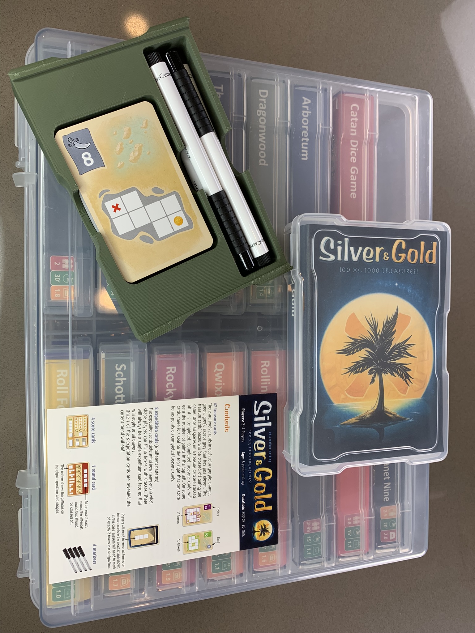Photo Caddy Board Game Insert Collection by Gut Shot Games Download