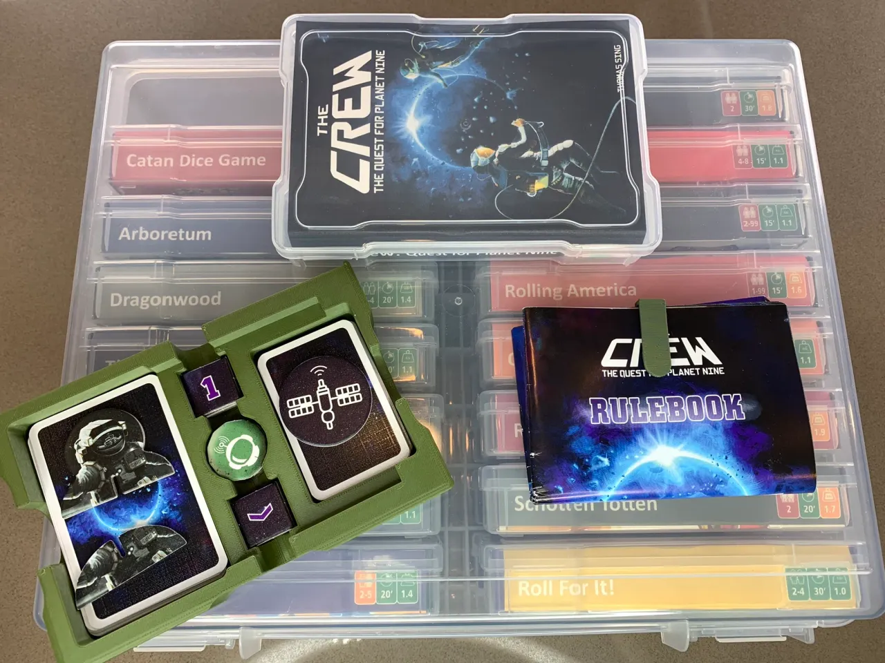 Card Game Storage - Photo Caddy Inserts by Chaymberr_crafts, Download free  STL model