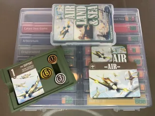 Air Land and Sea Card Game Organizer Insert free 3D model 3D printable