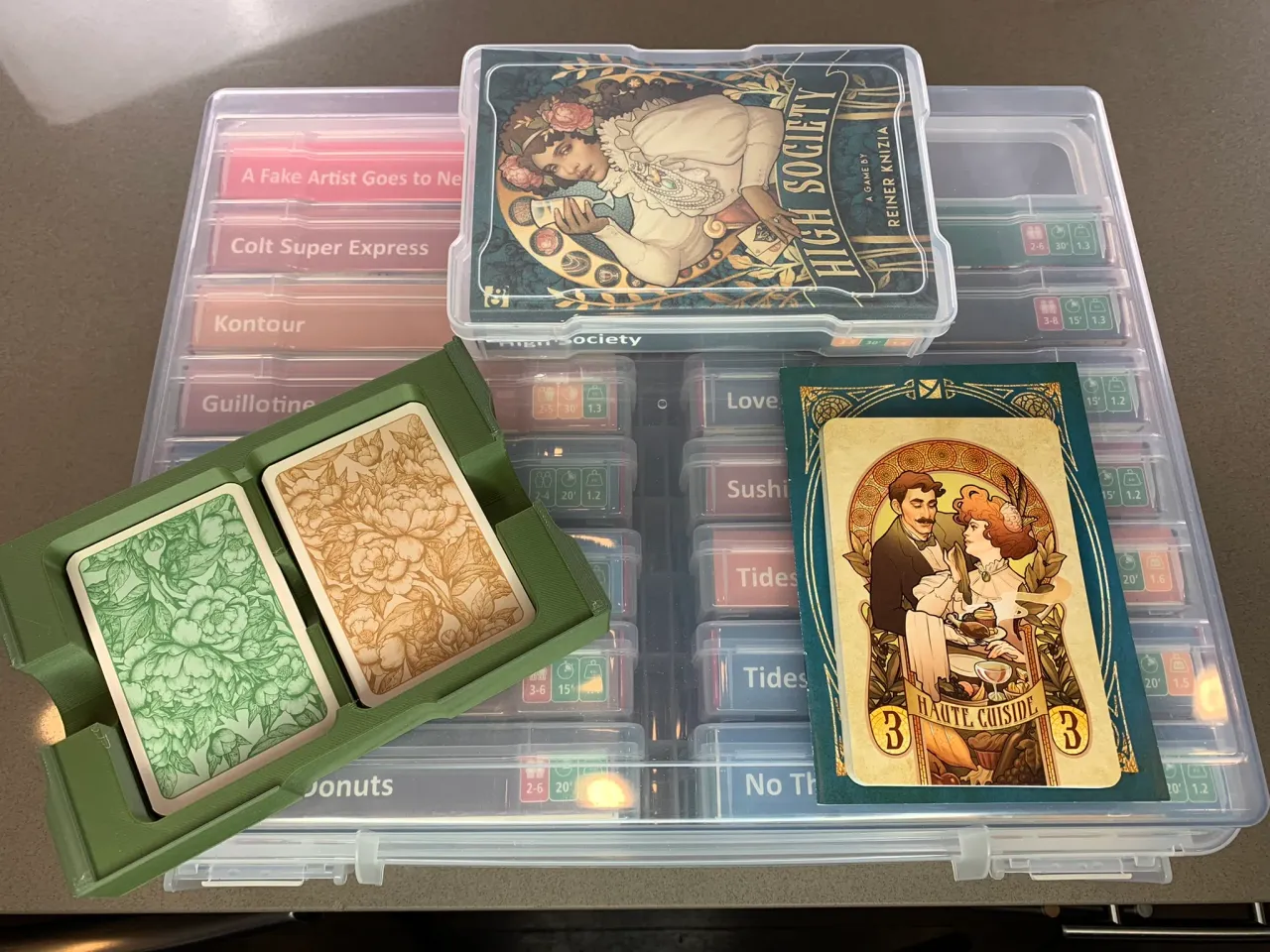 Card Game Storage - Photo Caddy Inserts by Chaymberr_crafts, Download free  STL model