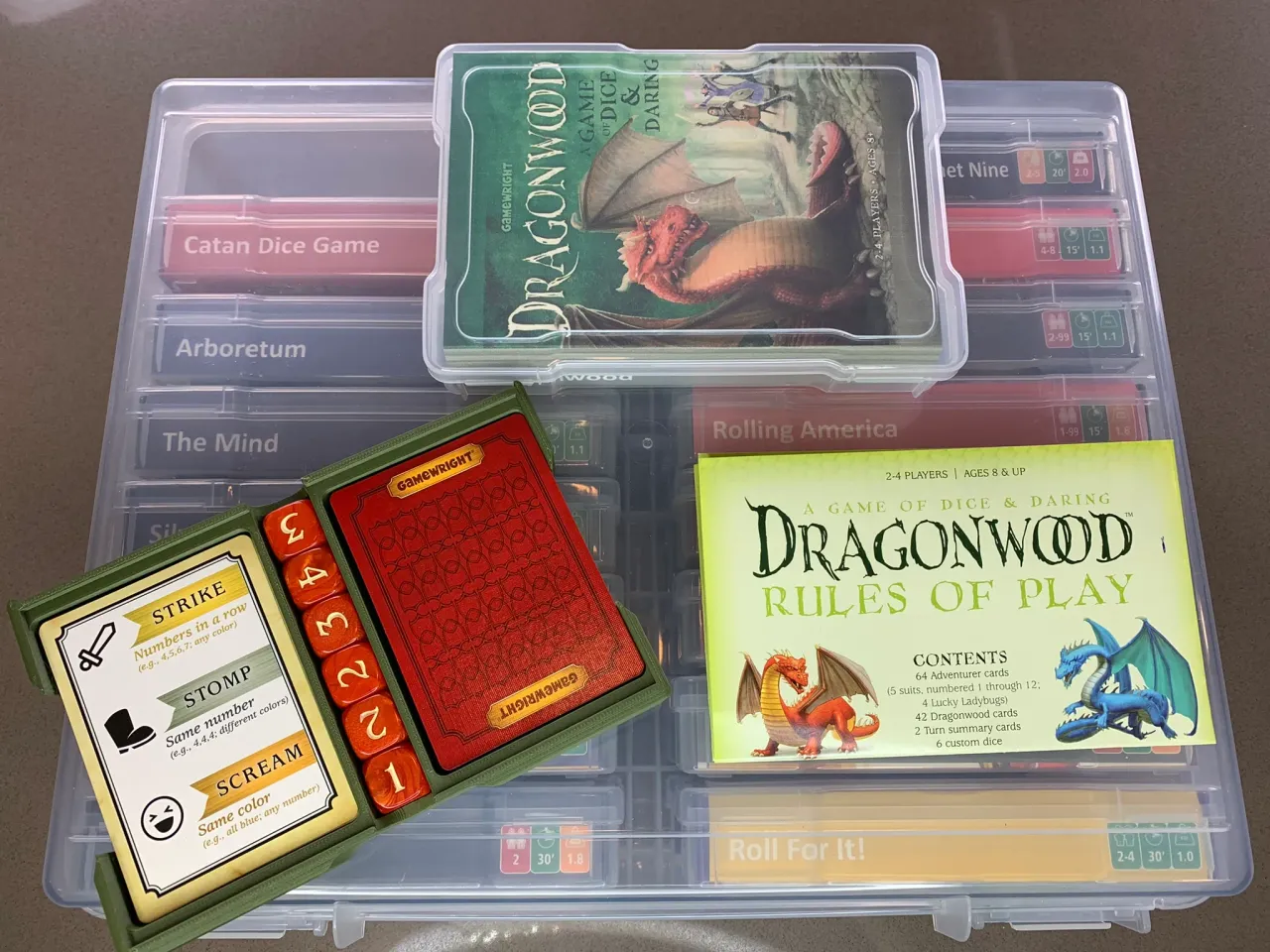 Card Game Storage - Photo Caddy Inserts by Chaymberr_crafts, Download free  STL model