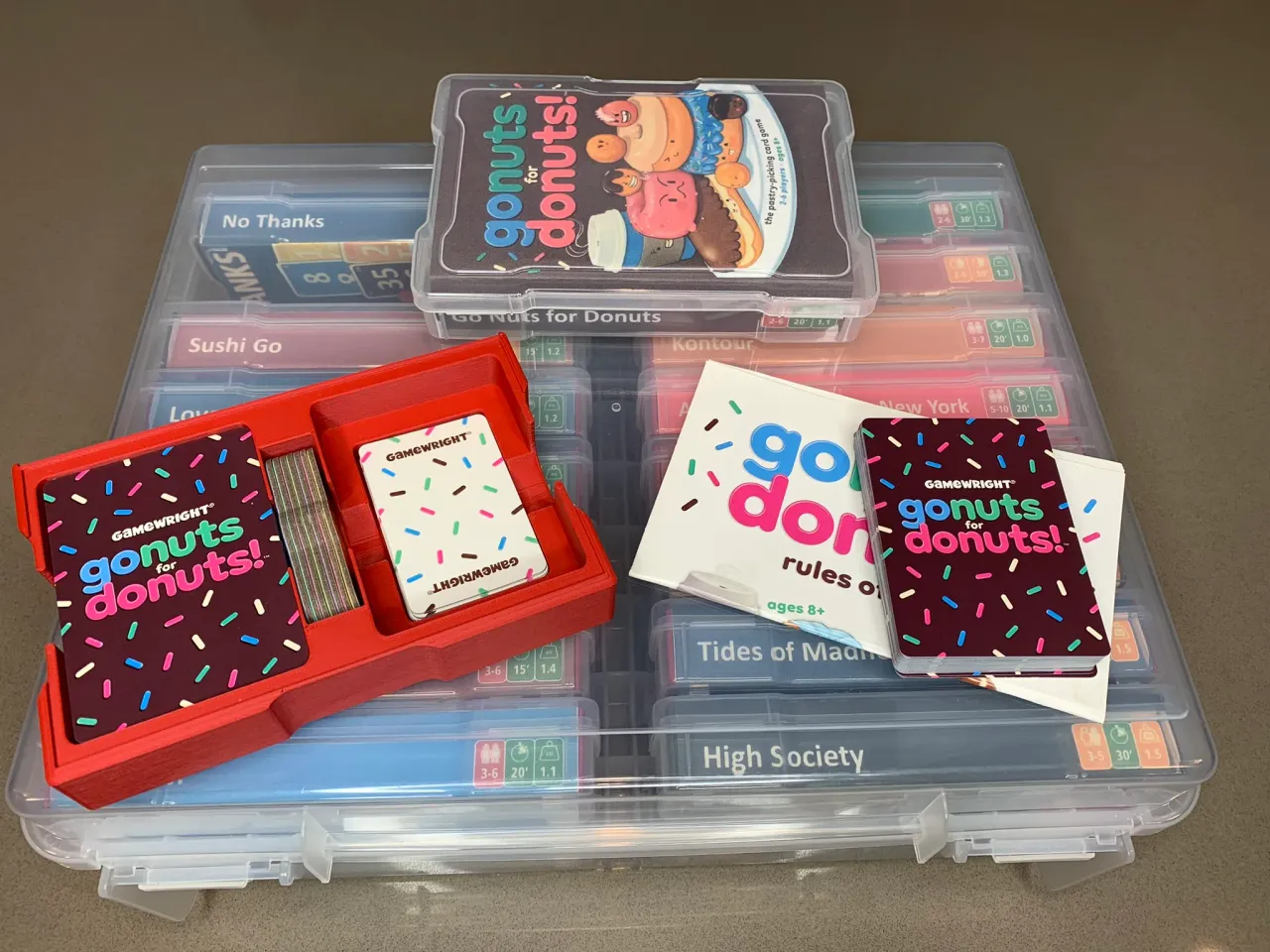 Card Game Storage - Photo Caddy Inserts by Chaymberr_crafts, Download free  STL model