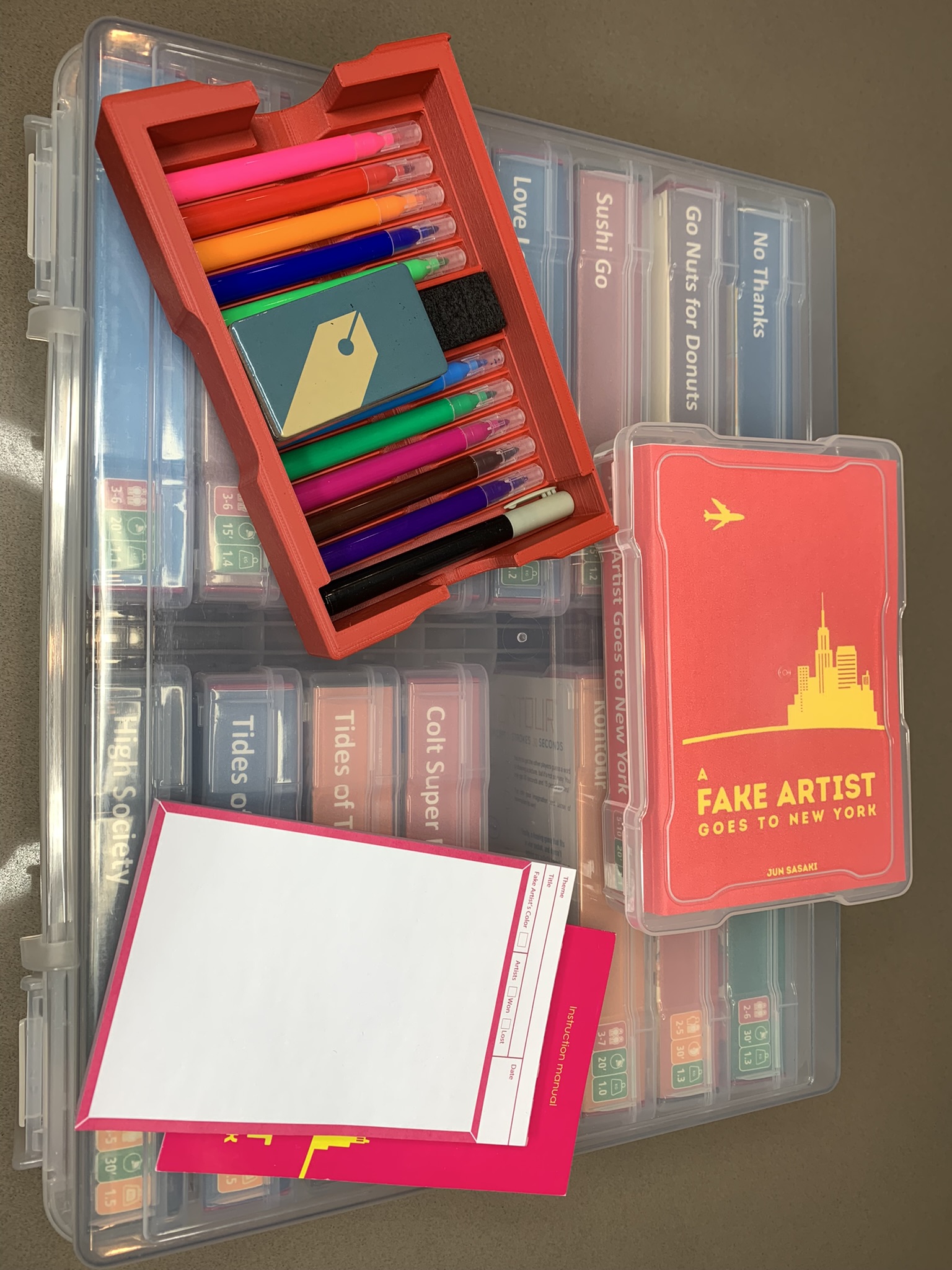 Photo Caddy Board Game Insert Collection by Gut Shot Games Download