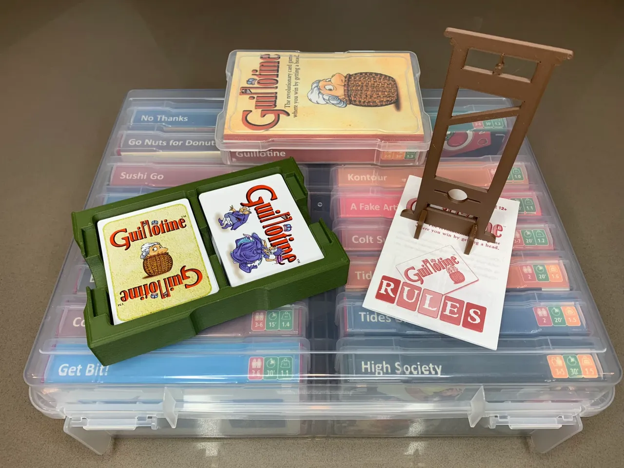 Photo Caddy Board Game Insert Collection by Gut Shot Games, Download free  STL model