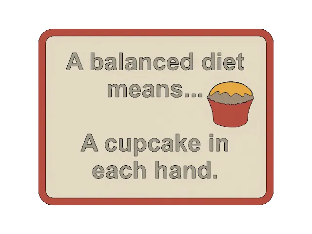 Balanced Diet Sign - MMU