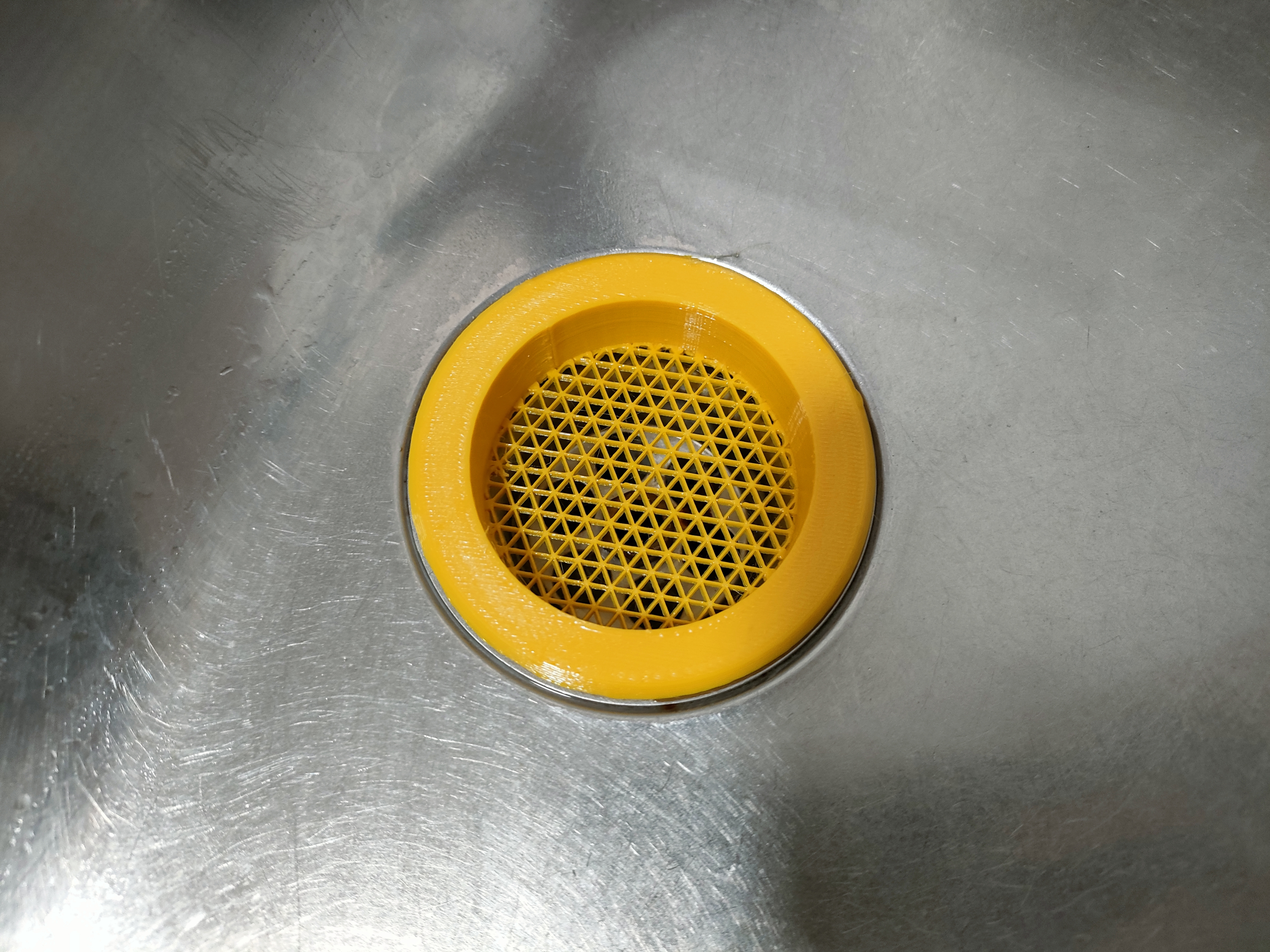 Sink Basket Strainer by LoboCNC