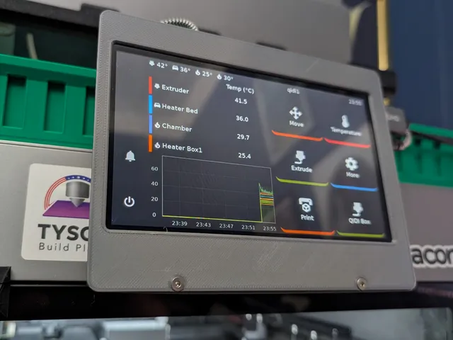 Hoysond 7 Inch Touch Screen QIDI Plus 4 Mount