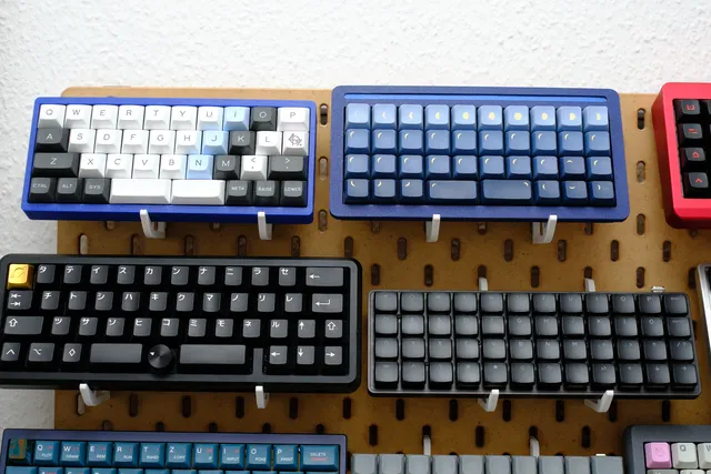 Skadis Pegboard keyboard holder