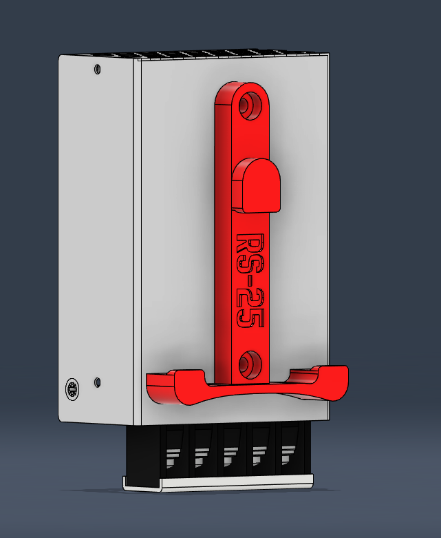 E3NG V1.2 RS-25 DIN rail mount