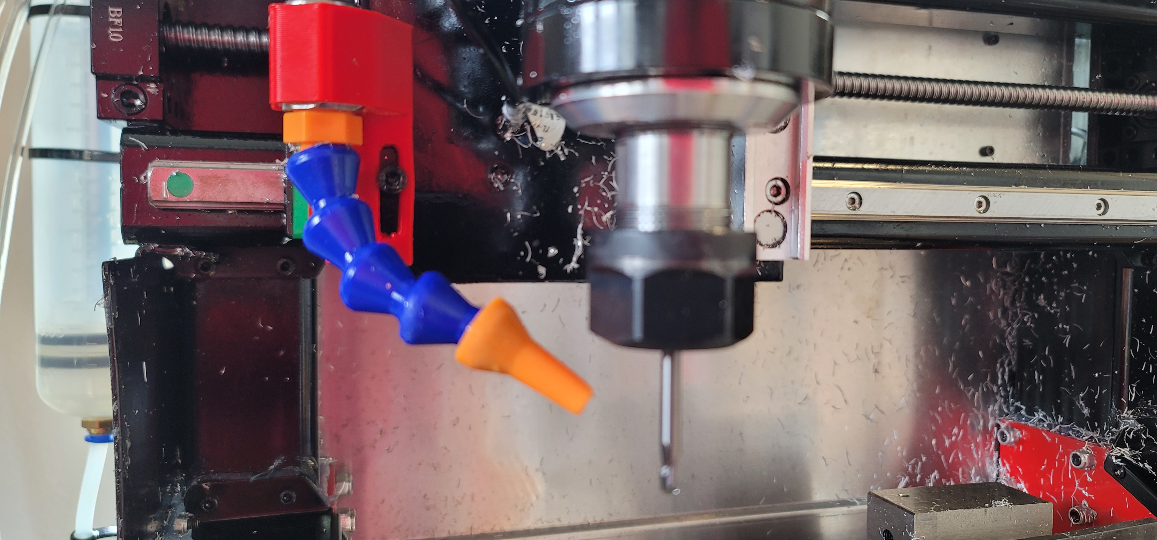 Adjustable DMC2 CNC Flood Nozzle Mount (Remix)