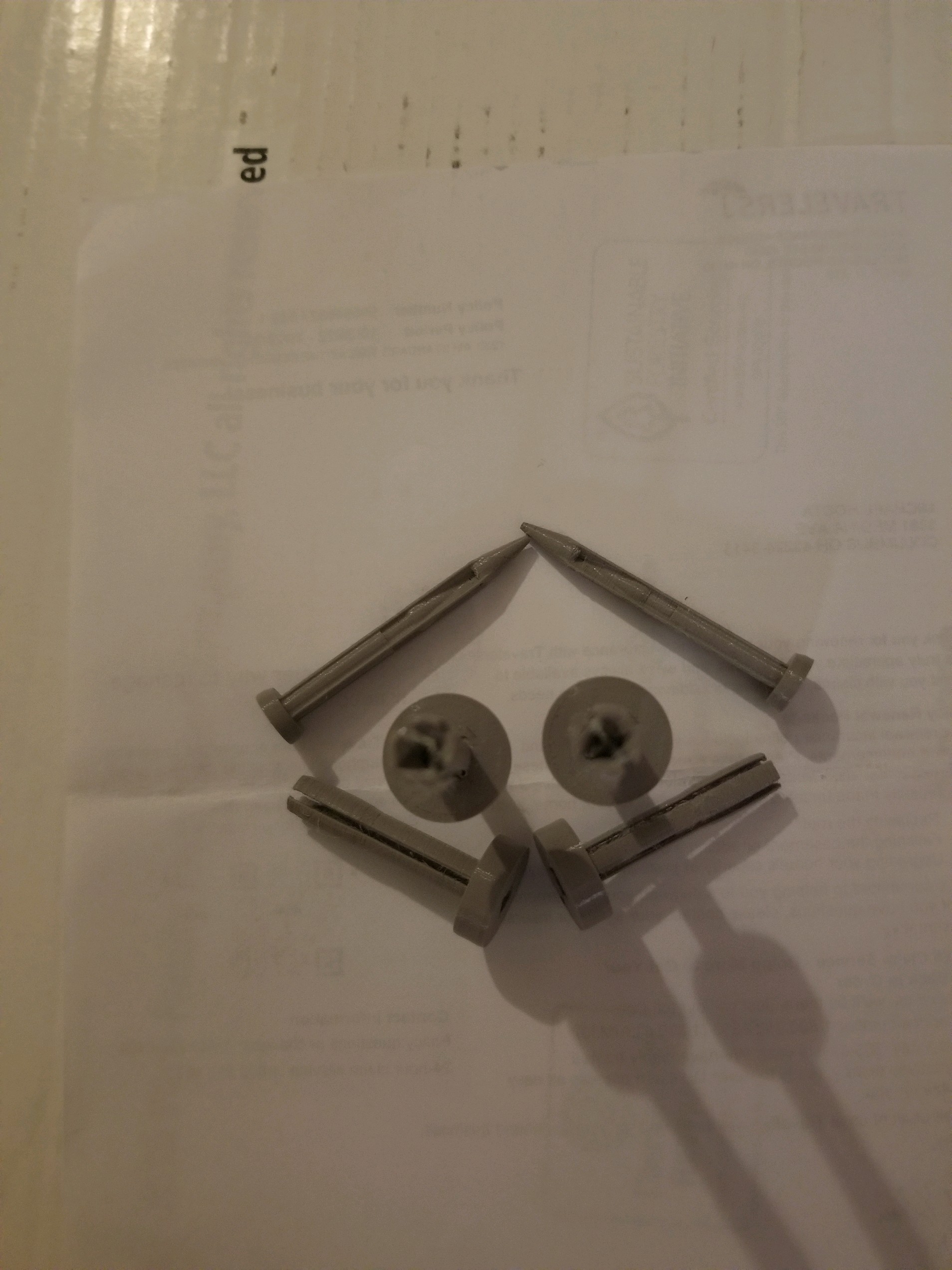 Super-sized Push Rivet by Niftyfixits | Download free STL model ...