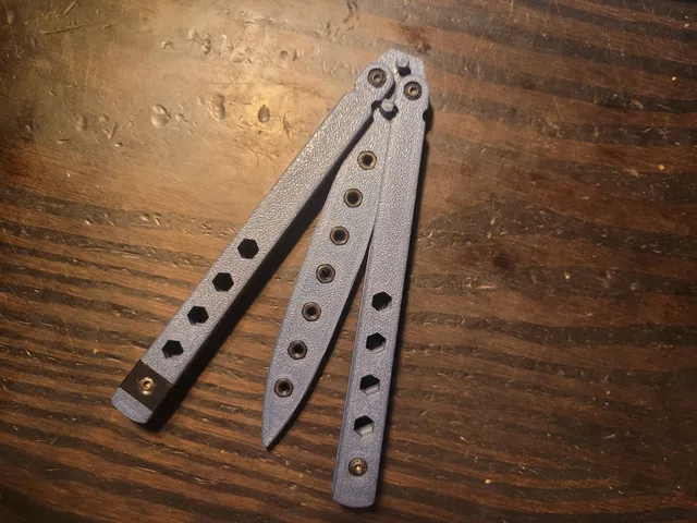 Tang Pinned Bechmade 62 Balisong Remix(M3)