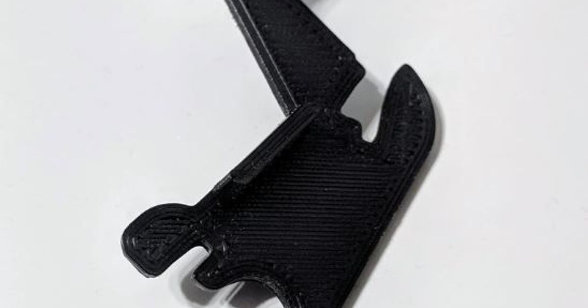 Wall Control Hook by ntalekt Download free STL model