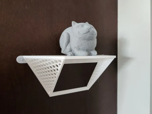Floating Honeycomb Display Shelves 3m command