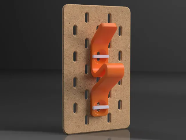 Skadis Squiggle Coat Hook