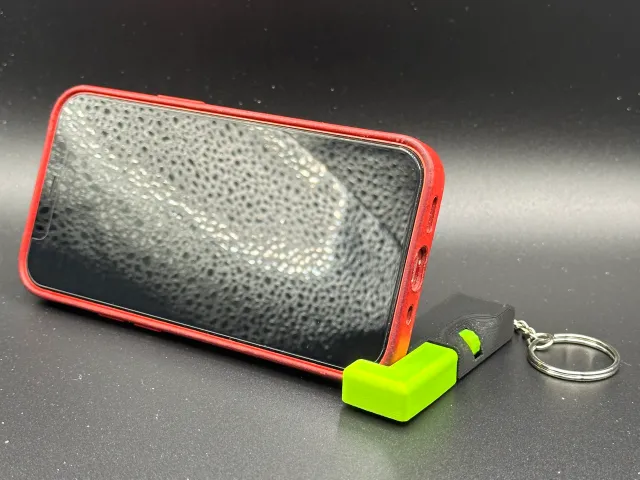 Adjustable Phone Stand Keychain