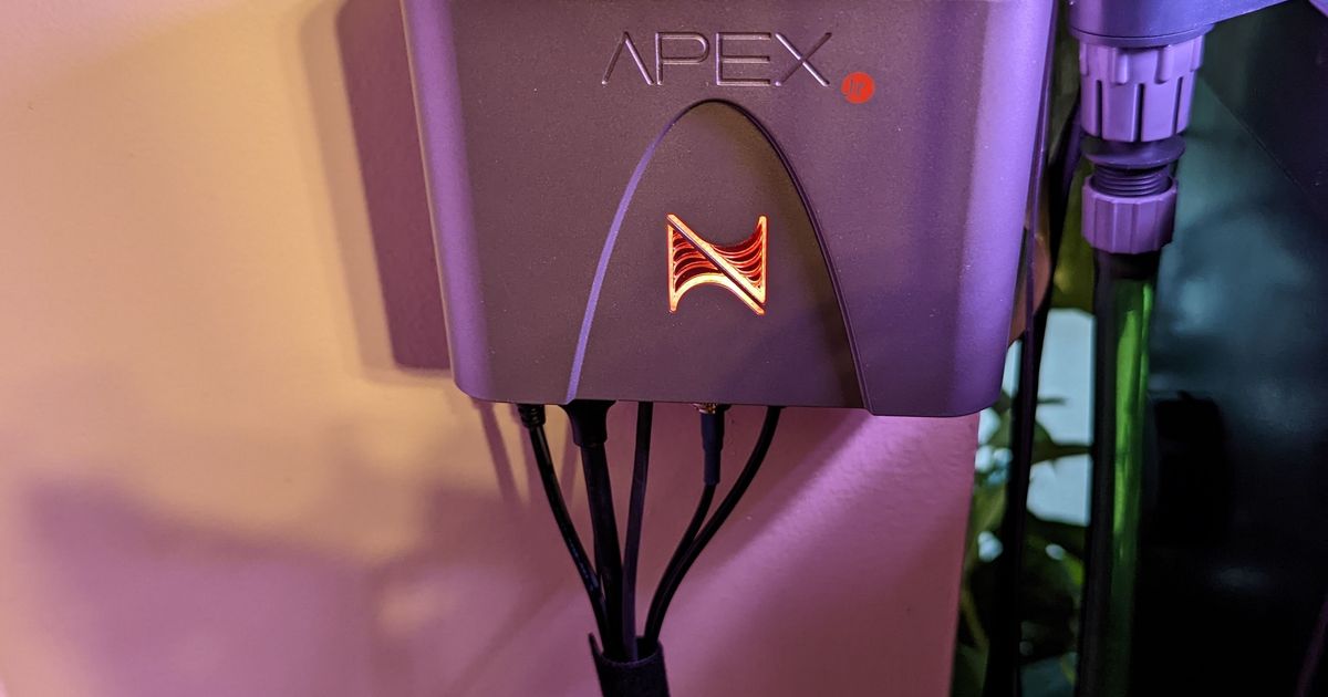 Neptune Apex A3 Wall mount adapter by chvvkumar Download free STL