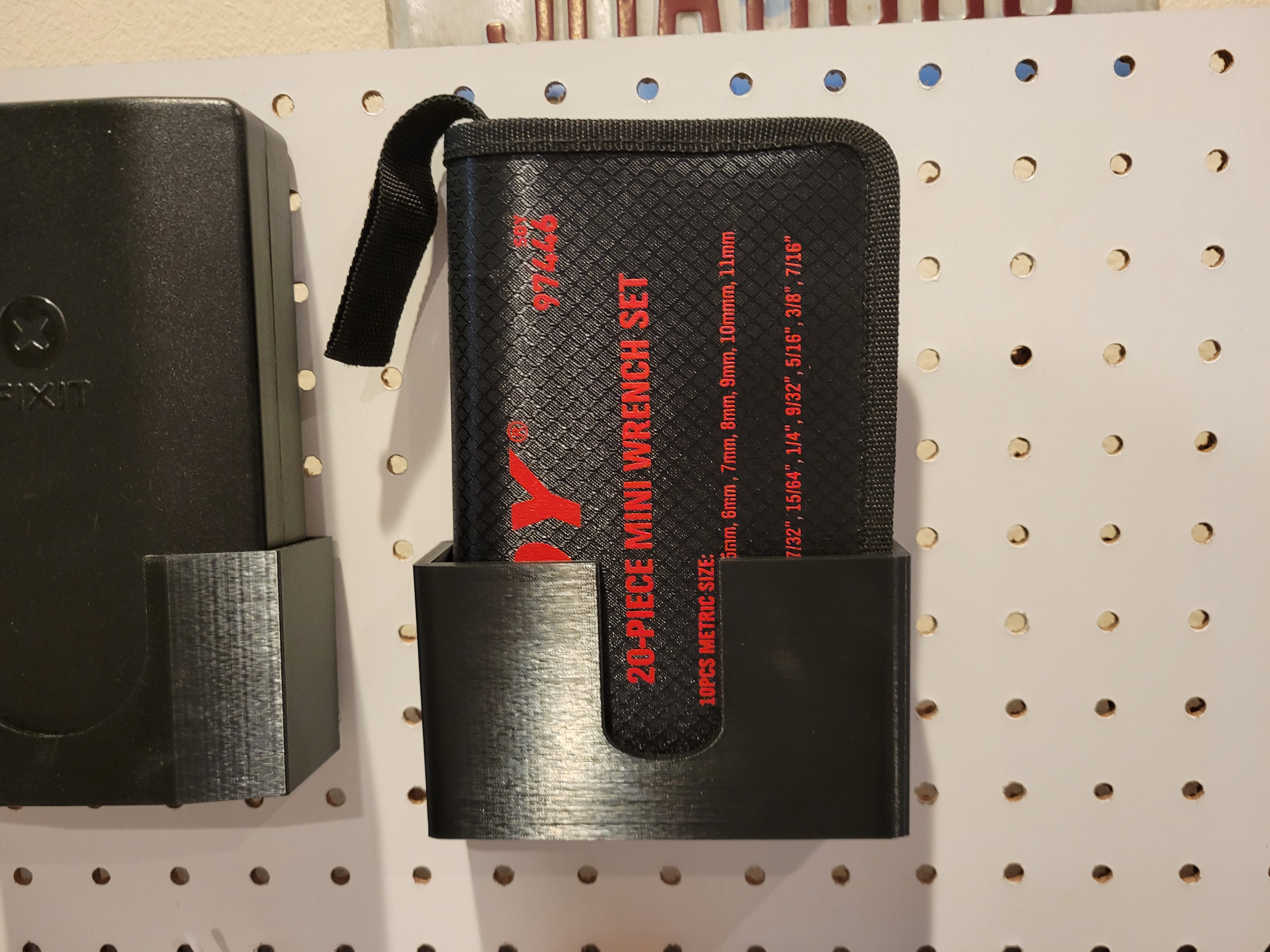 Sedy Mini Wrench Set Pegboard Holder