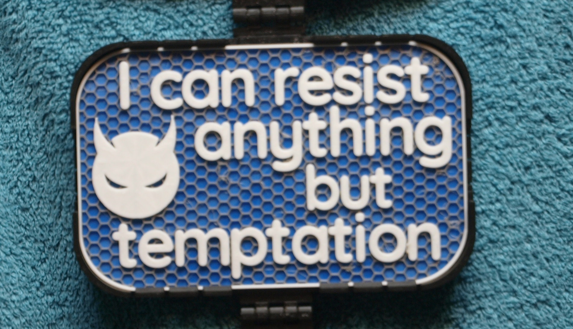 Anything but Temptation sign