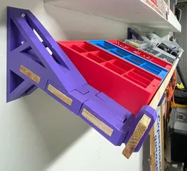 ASA and wood shelf