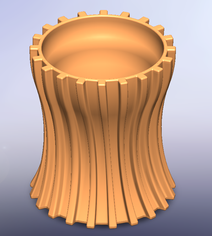 Spined Vase