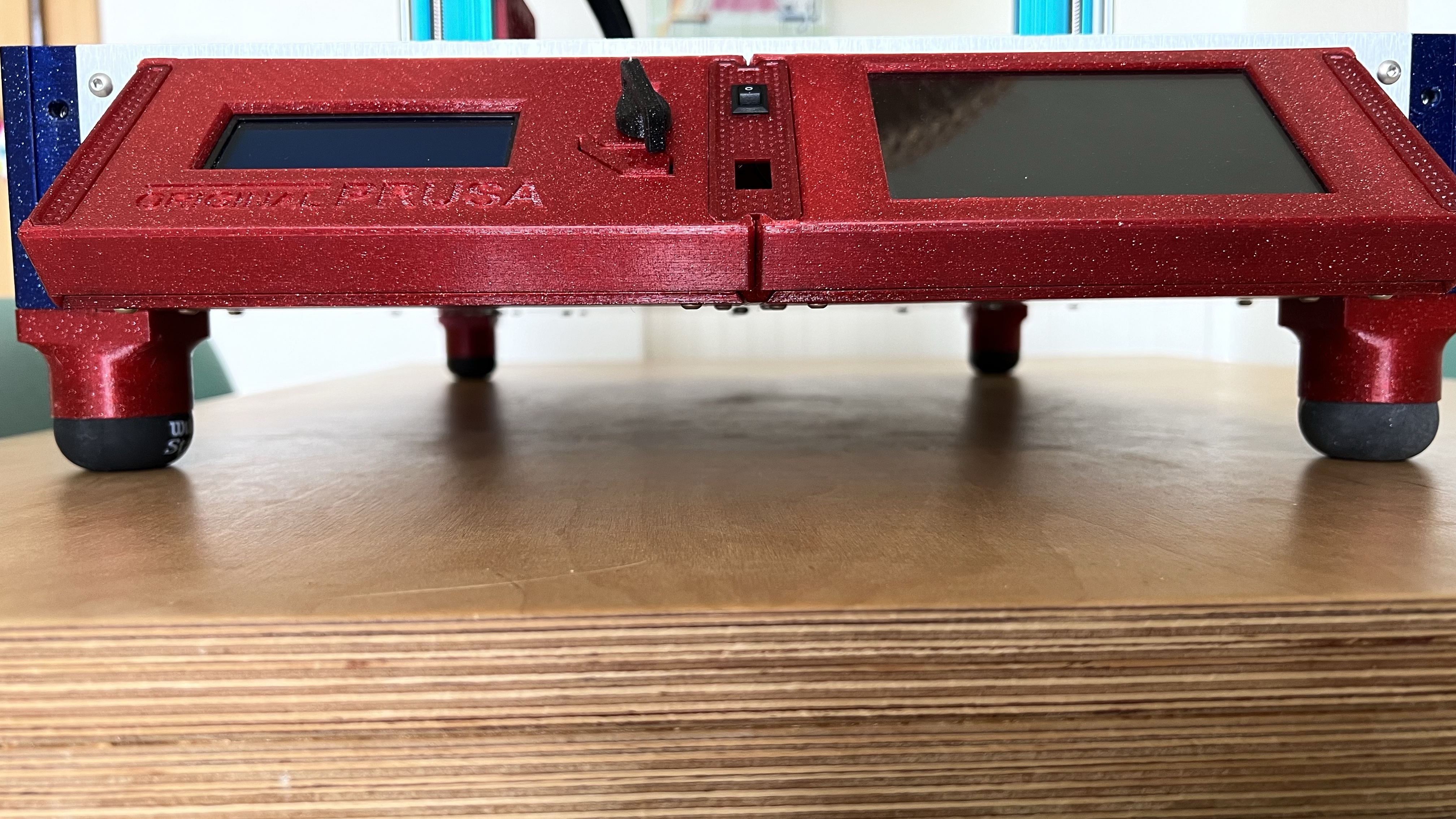 Füße/Feet für Printer Box 3D mit 2 Gelber Punkt Ball zur Dämpfung von Vibrationen