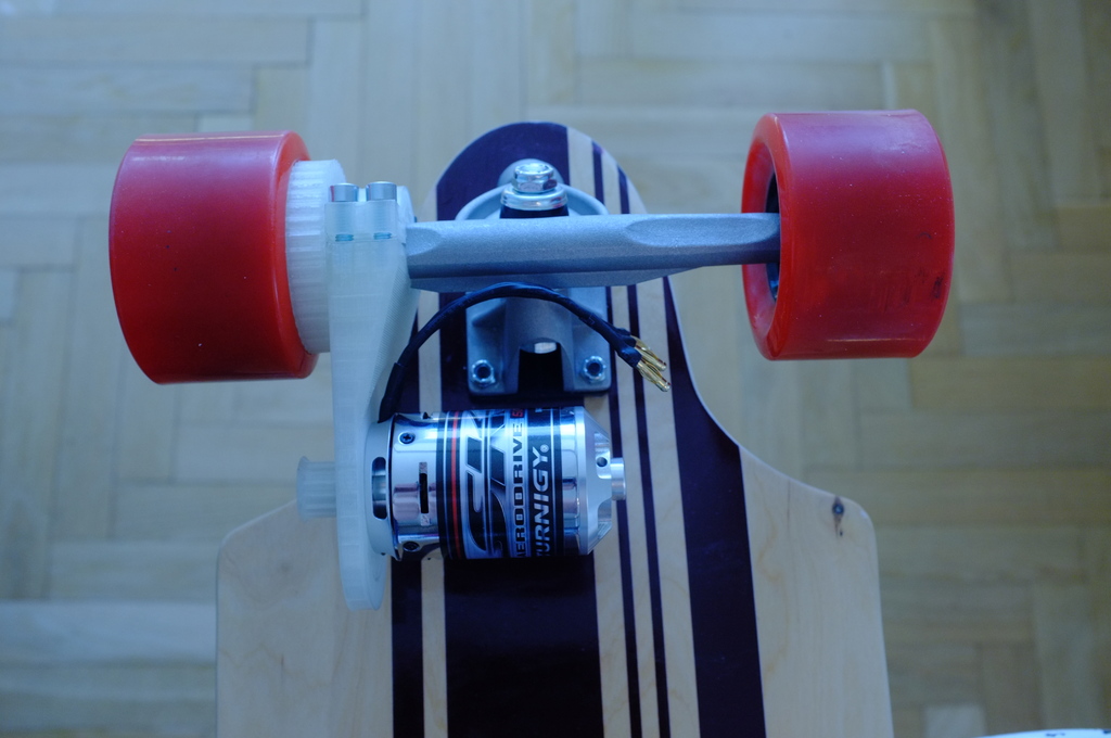 Electric longboard motor mount by Jonni Download free STL model