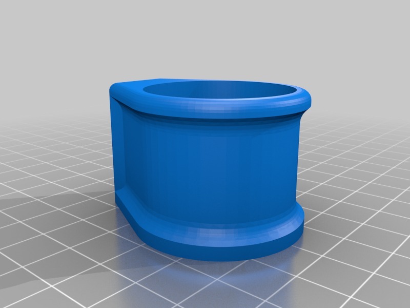 Double crown fork stanchion bumper by Jonni Download free STL model