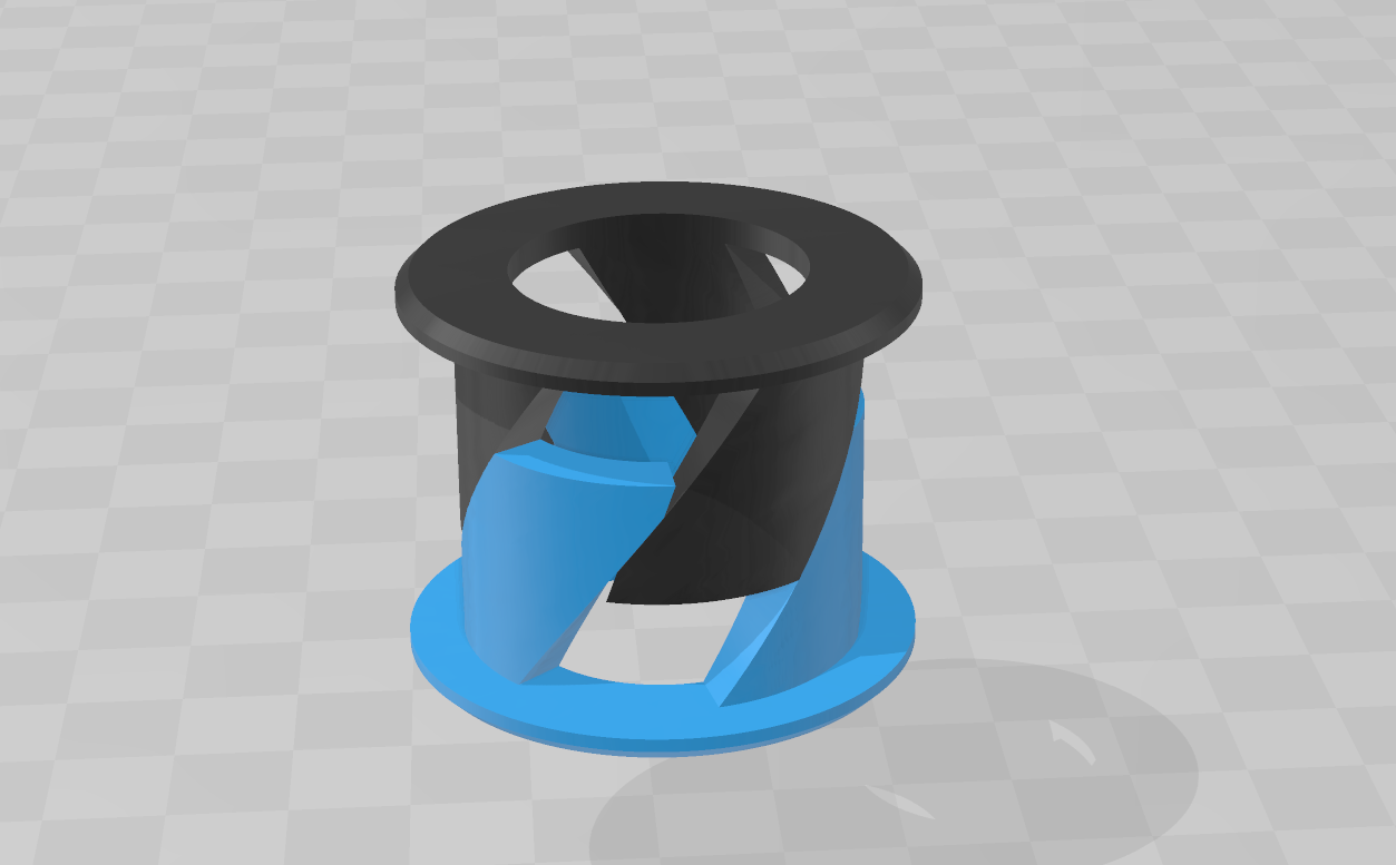 Clever grommet parametric FreeCad by Mario M Download free STL